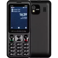 Мобільний телефон 2E E182 Dual Sim Black (688130245234)