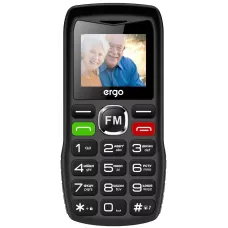 Мобільний телефон ERGO R182 Dual Sim Black