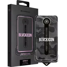 Захисне скло з аплікатором ArmorStandart Black Icon Supreme EZ для Samsung S24 Plus/ S25 Plus (ARM91245)