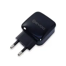 Мережевий зарядний пристрій EVOC 2USB Travel Charger 2.4A (3208S) Black