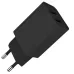 Мережевий зарядний пристрій ColorWay 2USB AutoID 2.1A 10W Black (CW-CHS015-BK)