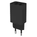 Мережевий зарядний пристрій ColorWay 2USB AutoID 2.1A 10W Black (CW-CHS015-BK)