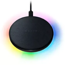 Безпровідний зарядний пристрій Razer Chroma Charging Pad 10W Fast WL Charger RGB Black (RC21-01600100-R371)