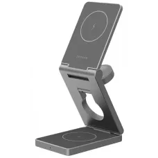 Бездротовий зарядний пристрій Proove Titan Volt 3in1 Gray