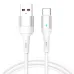 Кабель SkyDolphin S06T LED Smart Power Type-C 3A/1m білий