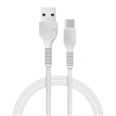 Кабель ACCLAB AL-CBCOLOR-T1WT USB to Type-C 1,2м (White)