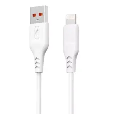 Кабель SkyDolphin S61LB Lightning 2.4A/2m (VS2x) White