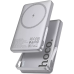 Повербанк Hoco Q36 Sunlight PD20W Magnetic з підставкою (5000 mAh) Metal Grey (714986)