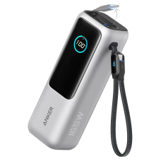 Повербанк Anker 25000mAh 165W PD Built-In Double PD Silver (A1695H41)