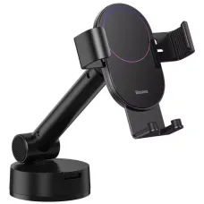 Тримач Baseus Simplism gravity car mount holder with suction base Black (SUYL-JY01)