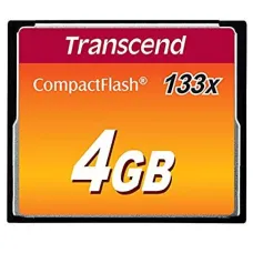 Карта пам'яті Transcend 4GB CF 133X (TS4GCF133)