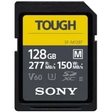 Карта пам'яті Sony 128GB SDXC C10 UHS-II U3 V60 R277/W150MB/s Tough (SFM128T.SYM)