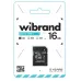 Карта пам'яті micro-SDHC Wibrand 16Gb class10
