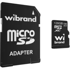 Карта пам'яті micro-SDHC Wibrand 128Gb class10