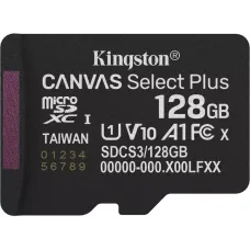 Карта пам'яті Kingston Canvas Select Plus microSDXC 128GB UHS-I U1 V10 (SDCS3/128GBSP)