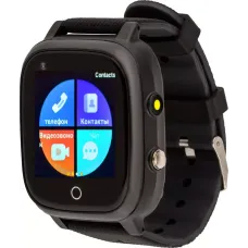 Дитячий смарт годинник AmiGo GO005 4G WIFI Thermometer Black