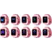 Дитячий смарт годинник AmiGo GO004 Splashproof Camera+LED Pink