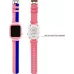 Дитячий смарт годинник AmiGo GO004 Splashproof Camera+LED Pink