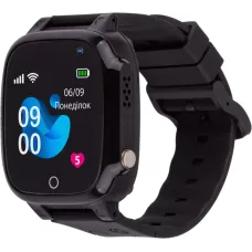 Дитячий смарт годинник AmiGo GO008 MILKY GPS WIFI Black