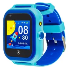 Дитячий смарт-годинник GARMIX PointPRO-200 4G/GPS/WIFI/VIDEO CALL BLUE