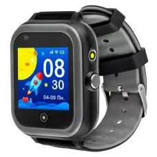 Дитячий смарт-годинник GARMIX PointPRO-200 4G/GPS/WIFI/VIDEO CALL BLACK