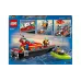 Конструктор LEGO City Човен пожежної бригади