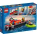 Конструктор LEGO City Човен пожежної бригади