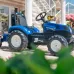 Дитячий трактор на педалях з причепом Falk 3090B NEW HOLLAND (синій)