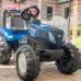 Дитячий трактор на педалях з причепом Falk 3090B NEW HOLLAND (синій)