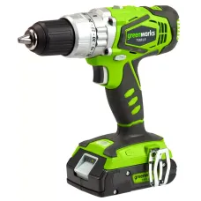Дриль-шуруповерт ударний акумуляторний Greenworks G24CD