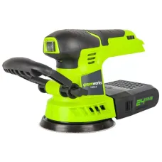 Шліфмашинка акумуляторна Greenworks G24ROS