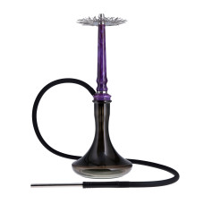 Tiaga Astra Crystal Purple на колбі Craft чорна - Кальяни Tiaga Hookah