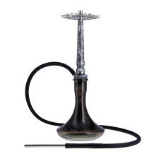 Tiaga Astra Crystal Silver на колбі Craft чорна - Кальяни Tiaga Hookah