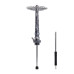 Шахта для кальяну Tiaga Astra Crystal Silver - Кальяни Tiaga Hookah