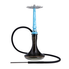 Tiaga Astra Crystal Blue на колбі Craft чорна - Кальяни Tiaga Hookah